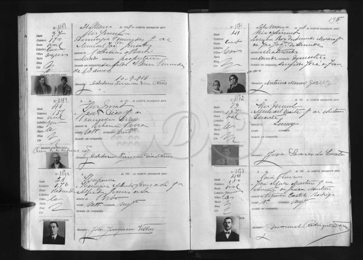 Consulta los pasaportes portugueses en línea y viaja por la historia familiar desde 1833 hasta 1998